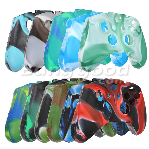 Camouflage Silicone Protective Case Cover For XBOX ONE Controller 35